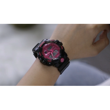 Novidade SMAEL 8023 Relógio esportivo masculino à prova d&#39;água Relógios digitais de marca de ponta com pulseira de plástico de qualidade e display duplo